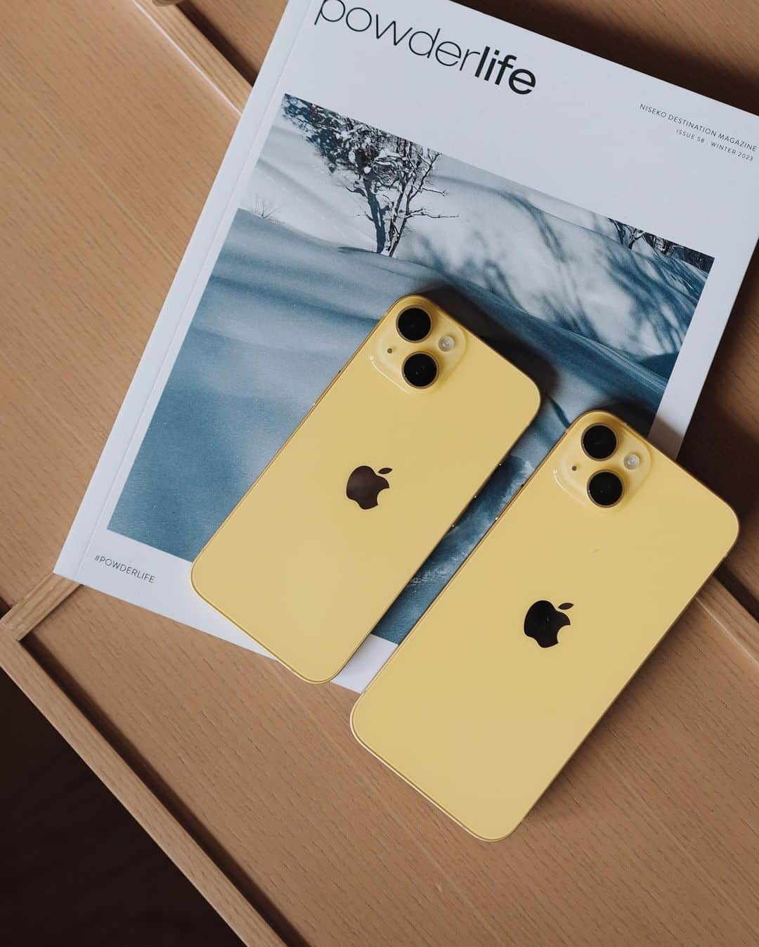 市川渚のインスタグラム：「今年のiPhone 14 & 14 Plusの新色はYellow。iMacのイエローもかわいかったけど、コレもとてもかわいい🫶 3/14（火）発売です。  SPUR連載 @spurmagazine で詳しく書いてます🙌  https://spur.hpplus.jp/lifestyle/nagisaichikawa/pxf0PQ/  This year's new color of iPhone 14 & 14 Plus is Yellow. iMac's yellow was also lovely, but this one is lovely, too!  Check out the details in my article on SPUR.JP.」