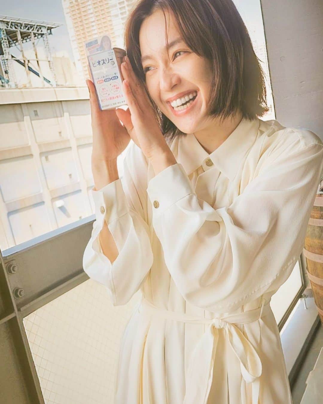 のインスタグラム：「ビオスリー🤍ぜひ！」