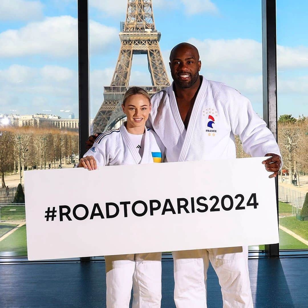 ダリア・ビロディドさんのインスタグラム写真 - (ダリア・ビロディドInstagram)「500 days to go🥋🔥🇫🇷 #olympics」3月15日 18時09分 - dariabilodid7