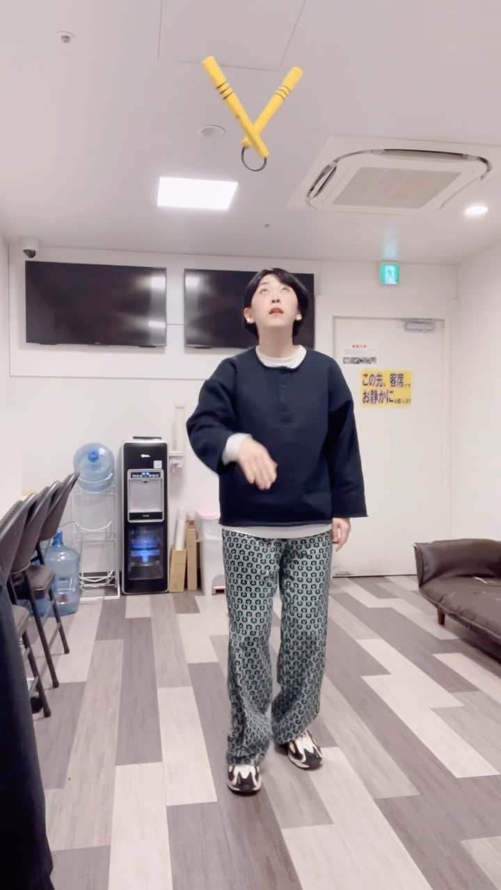 グリフォン國松のインスタグラム：「✊🔥#practice #nunchaku #japan #ninja #dance #challenge」