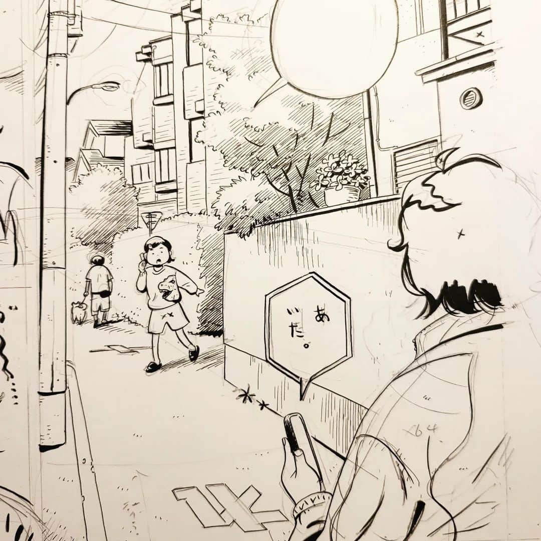 真造圭伍のインスタグラム：「こういうシーンを描きたかった。」