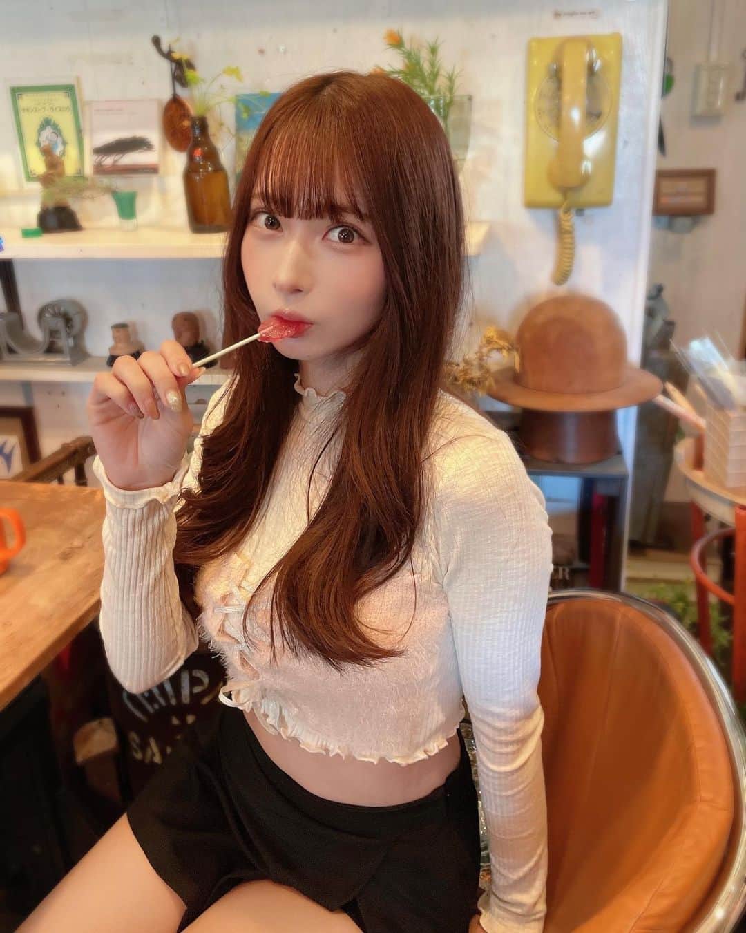 大野真依のインスタグラム：「🍭🍭🍭」