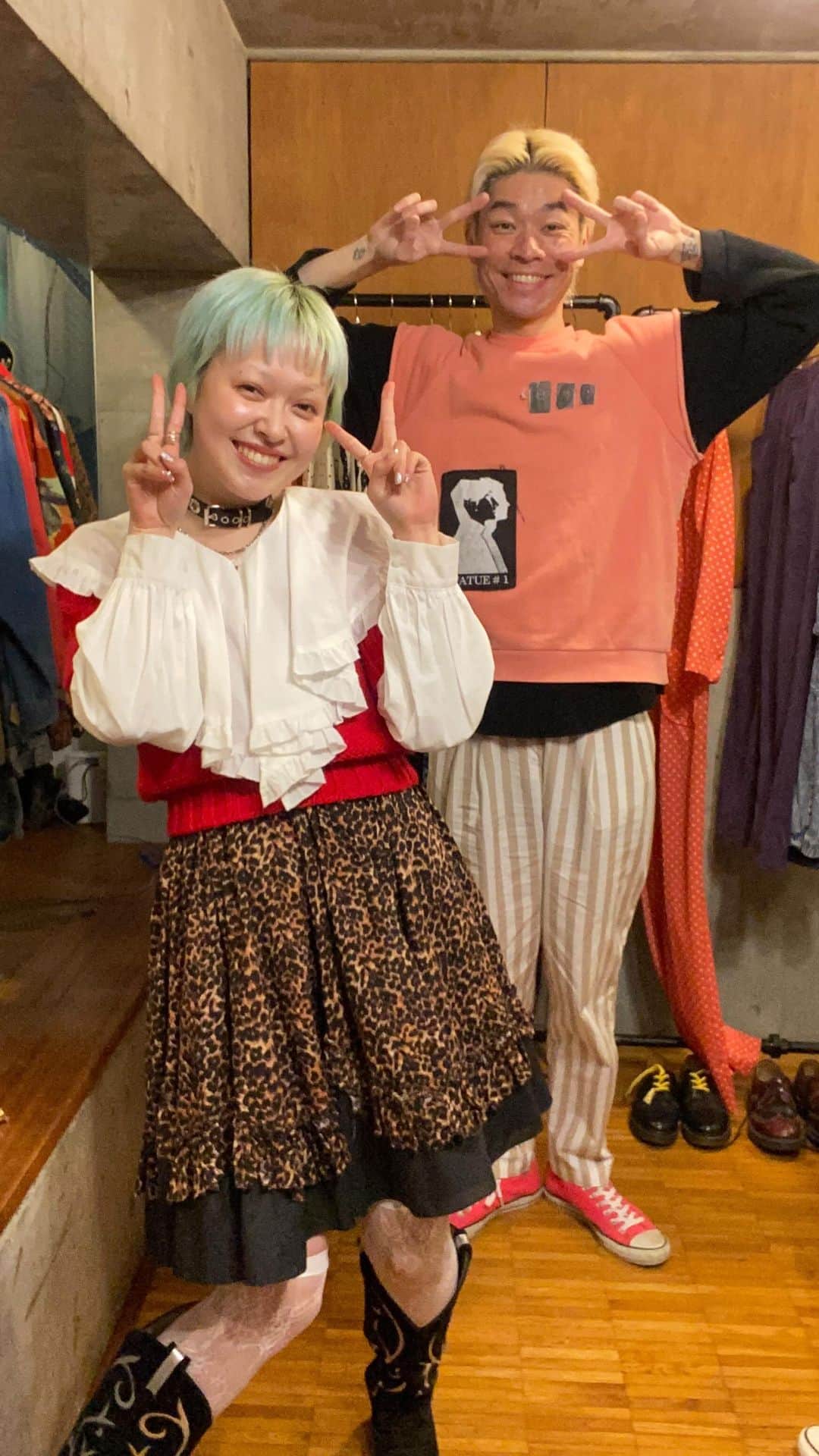 PUNK CAKEのインスタグラム：「ポップアップ前入れ替え前の商品全部紹介しました！！ 全て通販可能なのでDMにてお問い合わせください♬ お待ちしております😇」