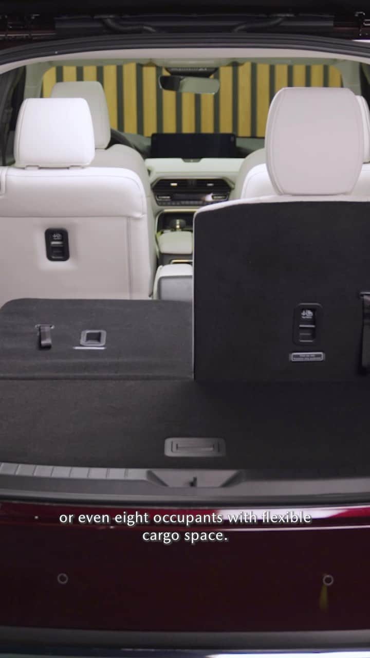 MAZDA Canadaのインスタグラム：「The #MazdaCX90’s spacious, comfortable, and refined interior is designed to create a sense of oneness between car and driver. Click the link in bio to learn more. #CX90 #MazdaCanada」