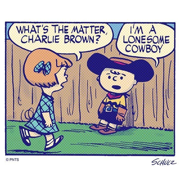 スヌーピーのインスタグラム：「That cowboy life」