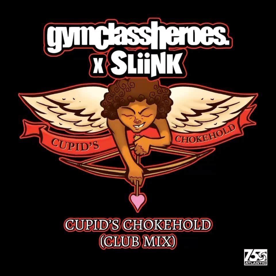 トラビ・マッコイのインスタグラム：「We teamed up with @djsliink to bring you this new Club Mix of Cupid’s Chokehold! Streaming everywhere now」