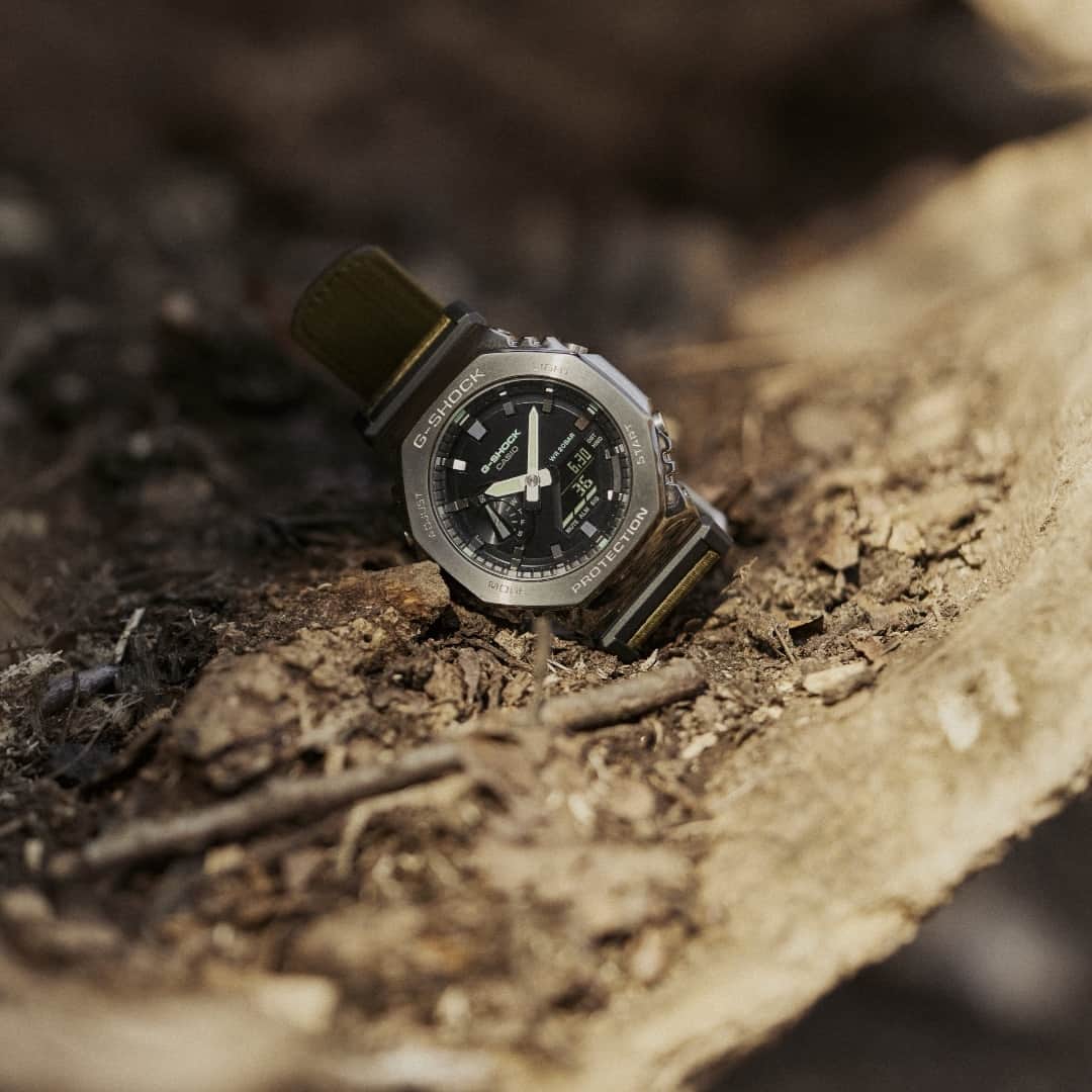 G-SHOCKのインスタグラム：「A timepiece ready for active use in YOUR field: That’s UTILITY METAL  ⌚: GM2100C-5A, GM2100CB-3A, GM2100CB-1A  #GSHOCK #UTILITYMETAL #gshockwatch #watchlover #watchoftheday #watchcollection」