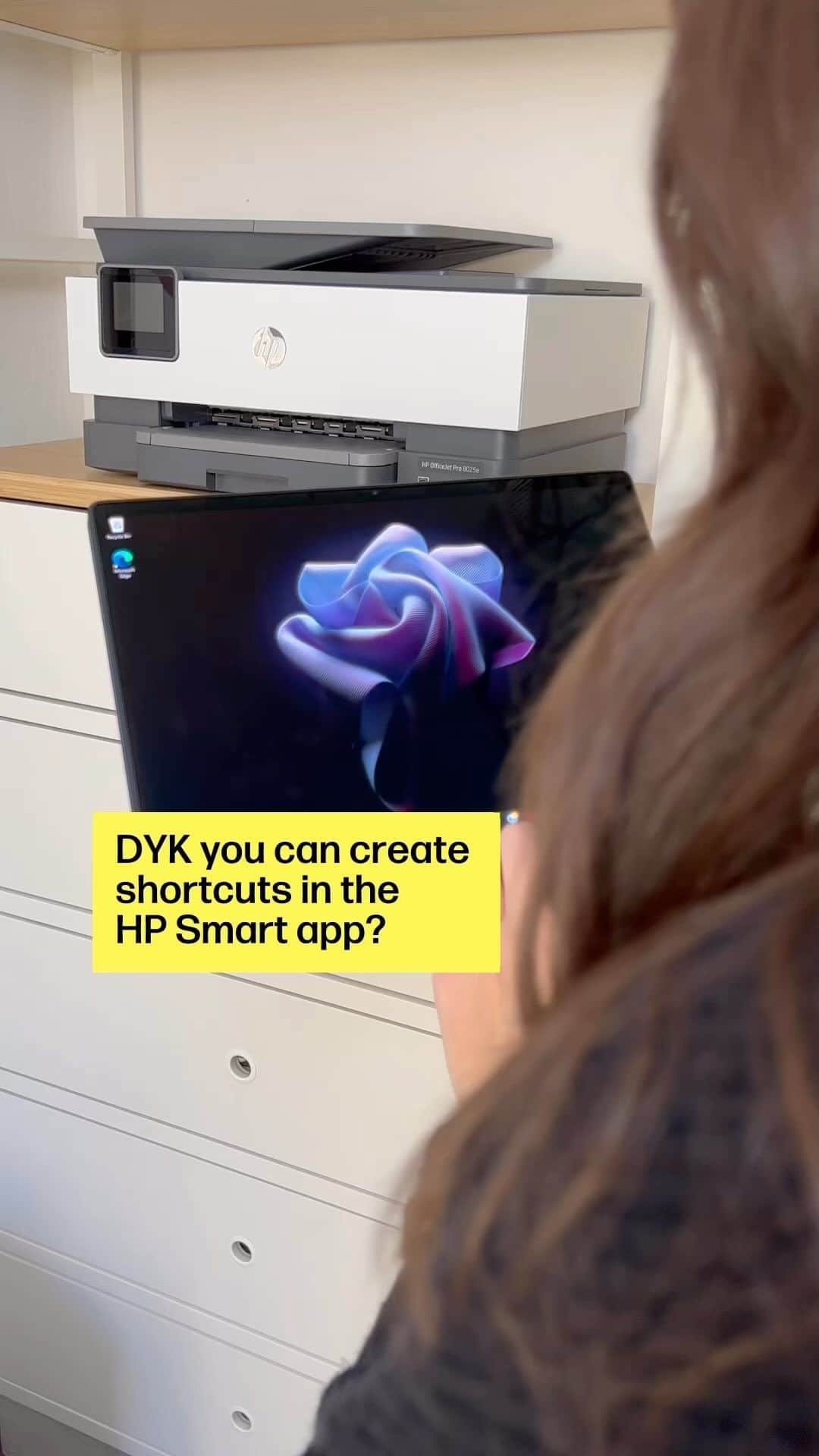 HP（ヒューレット・パッカード）のインスタグラム：「Create one-touch shortcuts in the #HPSmartapp to simplify your workflows  ☑️」
