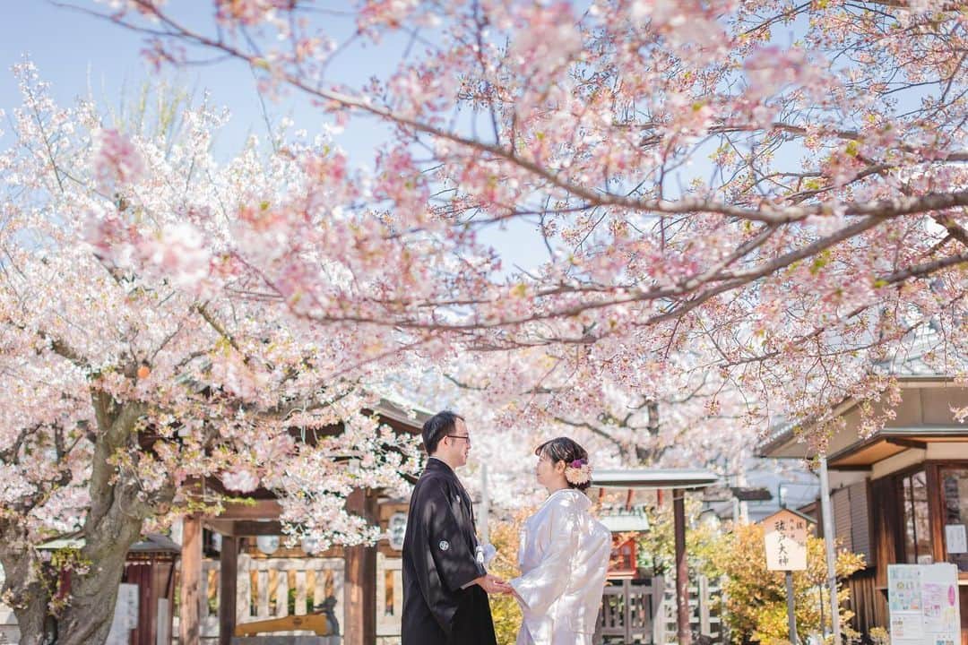 京都神社婚のインスタグラム