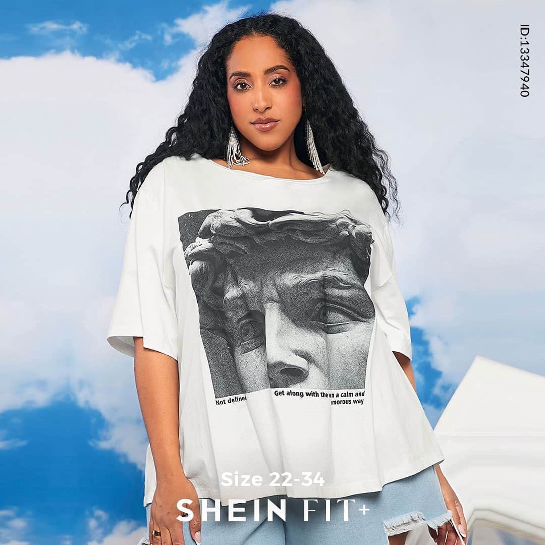 SHEINのインスタグラム：「Which FIT+ festival look is making your lineup: boho beau or cowbabe disco diva? 👇  🔎13347940 13394964 13306401 13308194 13308179 13308183  #SHEINFITPLUS」