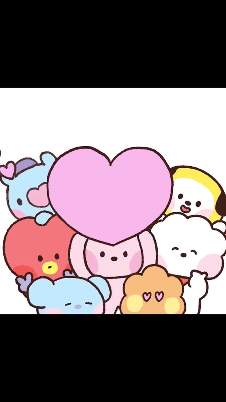 BT21 Stars of tomorrow, UNIVERSTAR!のインスタグラム