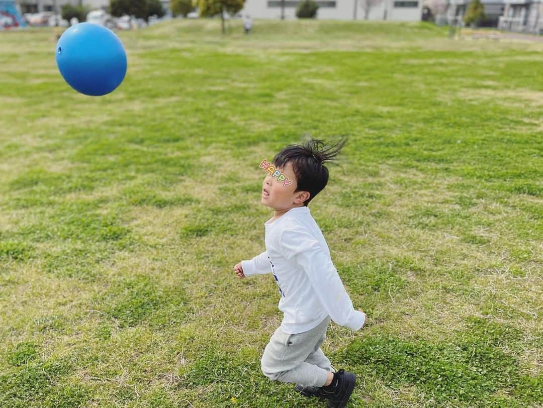 本田朋子さんのインスタグラム写真 - (本田朋子Instagram)「4歳BOYの最近の様子。 バスケ以外にも、サッカーや野球の練習をするのも好きに。 でも上手くいかないと、拗ねくりくん発動。 悔しい気持ちも大切だね！ スポーツ以外でも、ちょいちょい拗ねるけど、『ボク、拗ねる』と宣言してから拗ねるところが可愛いなぁと。笑 その後ハグしたり、なだめたりすると、満足げににんまりして、機嫌を取り戻してくれるので、切り替え早くて助かります。  そして、友達からおすすめされたスマイルゼミ。 タブレット学習ってどうなんだろうと思っていましたが、このおかげで文字も書けるようになったし、一人でいろんな問題を解いていけるので、始めて良かったと思います。  年中さんになったこの一年。 どんな成長をみせてくれるかな。 楽しみです♡  #4歳 #男の子ママ  #バスケ男子  #サッカーボール買いました #野球も練習中 #大谷選手のボブルヘッドフィギュアが欲しいそう #スマイルゼミ」4月13日 17時48分 - tomoko_honda_official_phonics