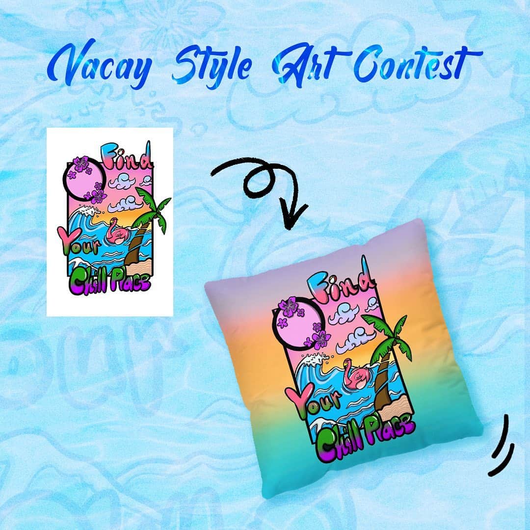 SHEINのインスタグラム：「Dreaming of vacay? You're in luck!   Our SHEIN X artists just dropped ALL-NEW styles for chasing the sun in.   Be the first to shop exclusive new styles from our Vacay Style Art Collection by clicking the link!  #SHEINdtiys #SHEINX」