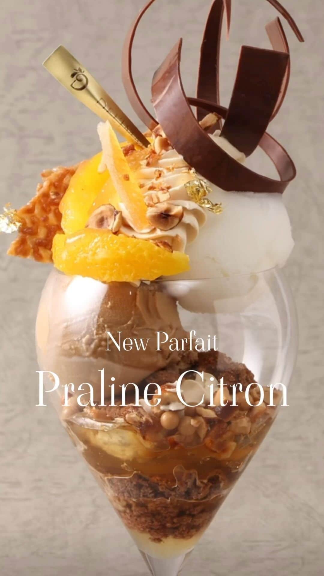 eguchikazuakiのインスタグラム：「New Parfait <Praline Citron> DEL’IMMO」