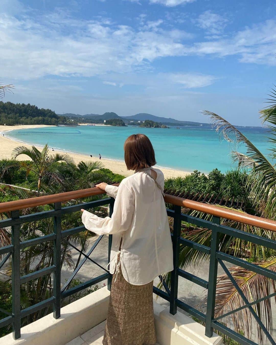 瀬戸サオリのインスタグラム：「時差投稿🌺 載せ忘れと現実逃避🫠🏖笑 最高の朝食の時の写真🥞  明日で１週間おわる〜👦🏻 新しい生活になって バタバタしながら 頑張ったーーー☺️  いつかこの日が懐かしくなって 寂しく思う日が来るから 大事に大事に…☺️ と思いながら 毎日クタクタだけど😮‍💨 明日も頑張ろう💕  #沖縄旅行」