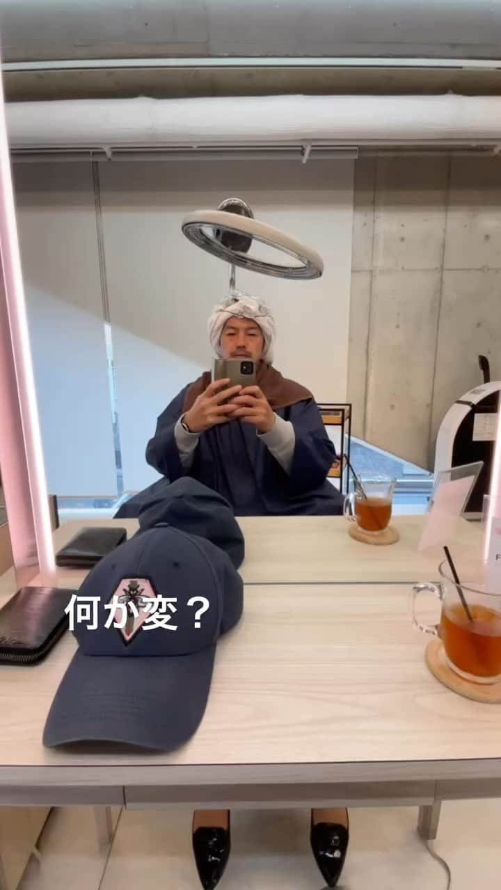松井大輔のインスタグラム：「何かちがう？ #カット#髪型#美容室#salon#beautifulsalon」