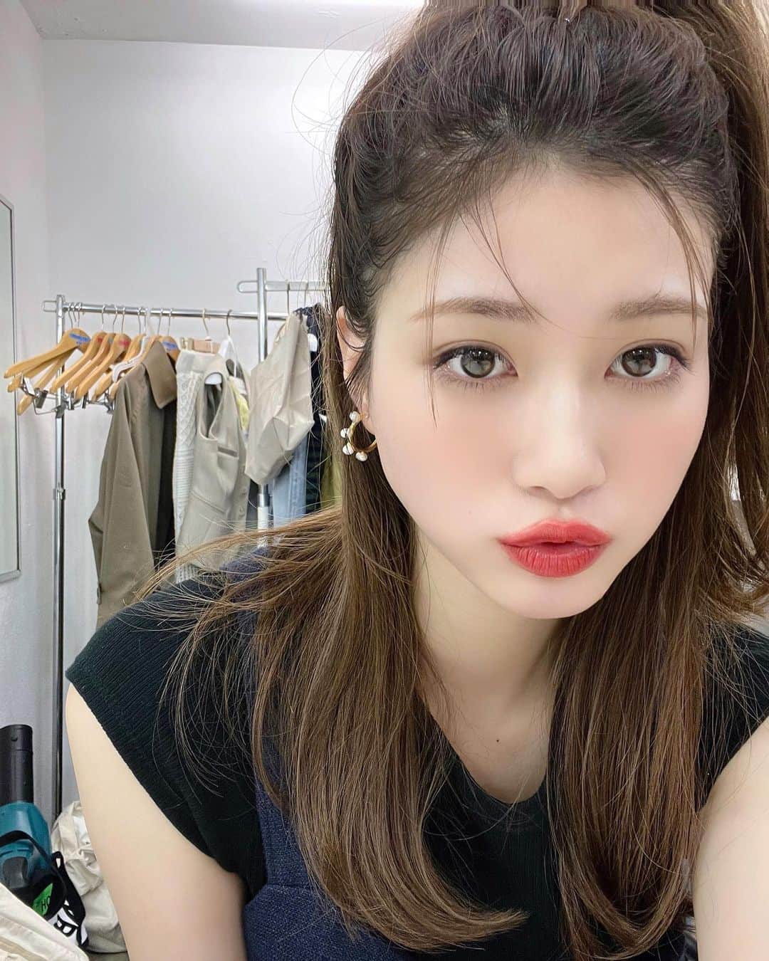 生見愛瑠さんのインスタグラム写真 - (生見愛瑠Instagram)「こんばんわ🐙」4月13日 19時51分 - meru_nukumi