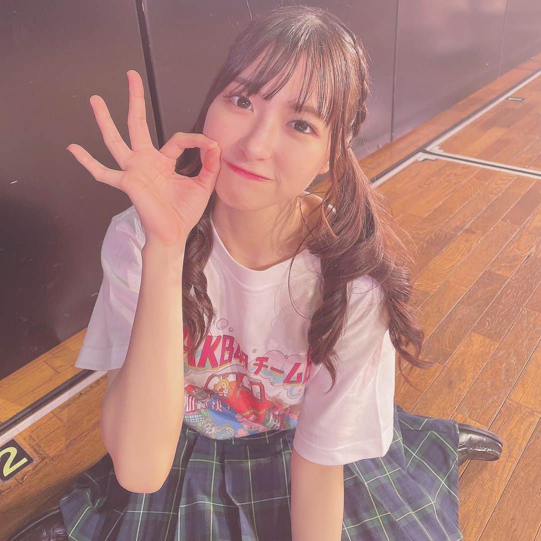 のインスタグラム：「👌 * ステージ大好き😊💓 * #pyonstagram  #AKB48 #チーム8 #チームB #浅井チームB #アイドル #富山 #富山県 #はるpyon #橋本陽菜 #圧倒的橋本陽菜 #橋本陽菜を広める」