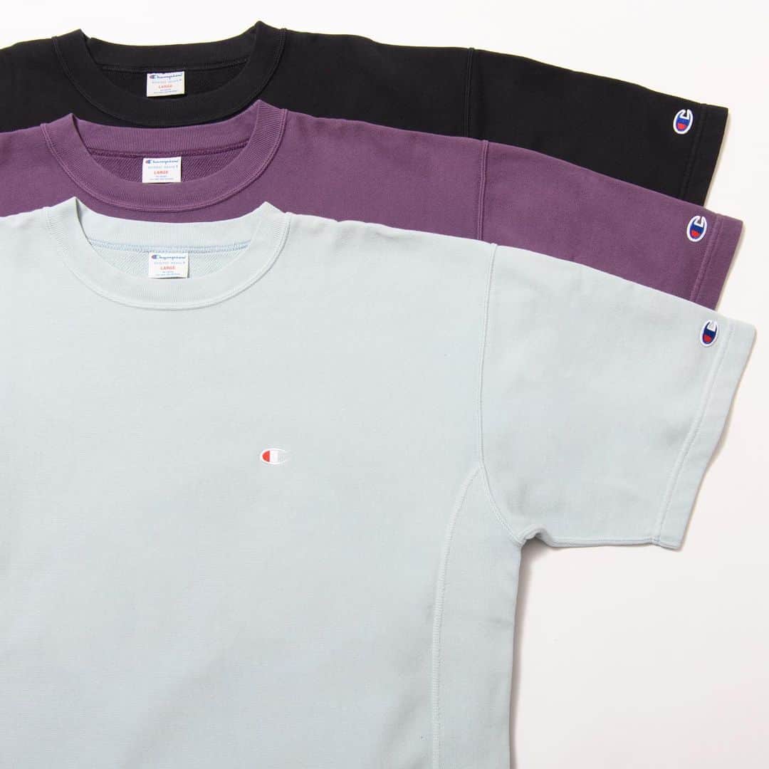 Champion Japanさんのインスタグラム写真 - (Champion JapanInstagram)「【REVERSE WEAVE®︎】  Item:Reverse Weave® Short Sleeve T-shirt Number:C3-X009 Color:Off Black, Dull Purple, Light Graysh Blue Size:S, M, L, XL Price:¥8,690  #Champion #reversweave #shortsleeve  #tshirt  #リバースウィーブ #ショートスリーブ #tシャツ#カジュアルコーデ #チャンピオン #23SS」4月13日 21時02分 - champion_japan
