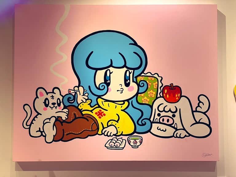 田中秀幸のインスタグラム：「art works 2021-2023  #art #supermilkchan #bustagroove #NFT」