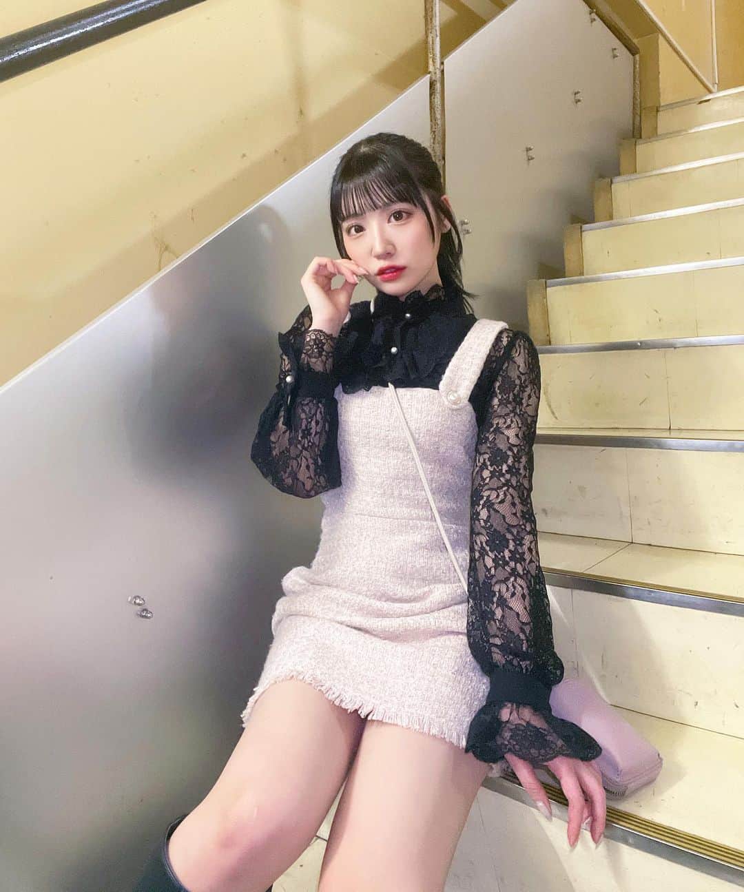 藤田みゆのインスタグラム：「. いつもと違う雰囲気💭」