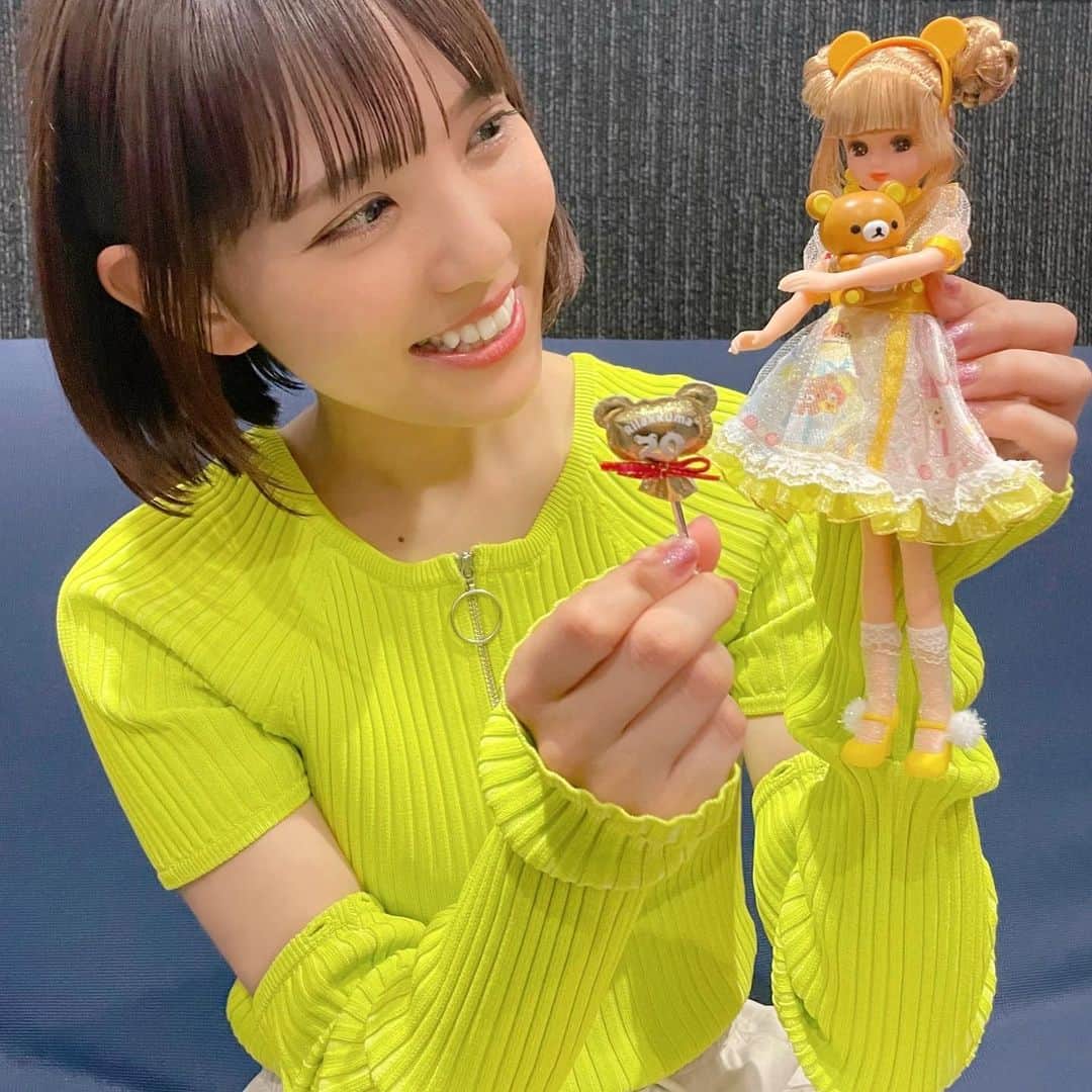 幹葉（スピラ・スピカ）のインスタグラム：「リラックマ20周年お祝いリカちゃん😳💛 #リカちゃん #リカちゃん人形 #licca #liccadoll  #リラックマ #rilakkuma」