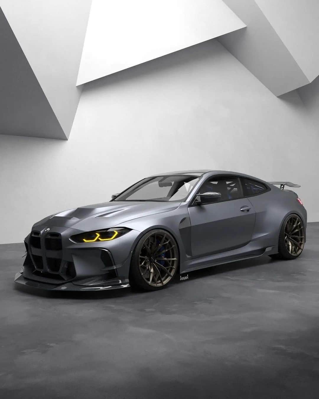 CarsWithoutLimitsのインスタグラム：「This is one proper rendering of the #BMW #M4 #G82 done by @anissadothings  #carswithoutlimits #carporn」