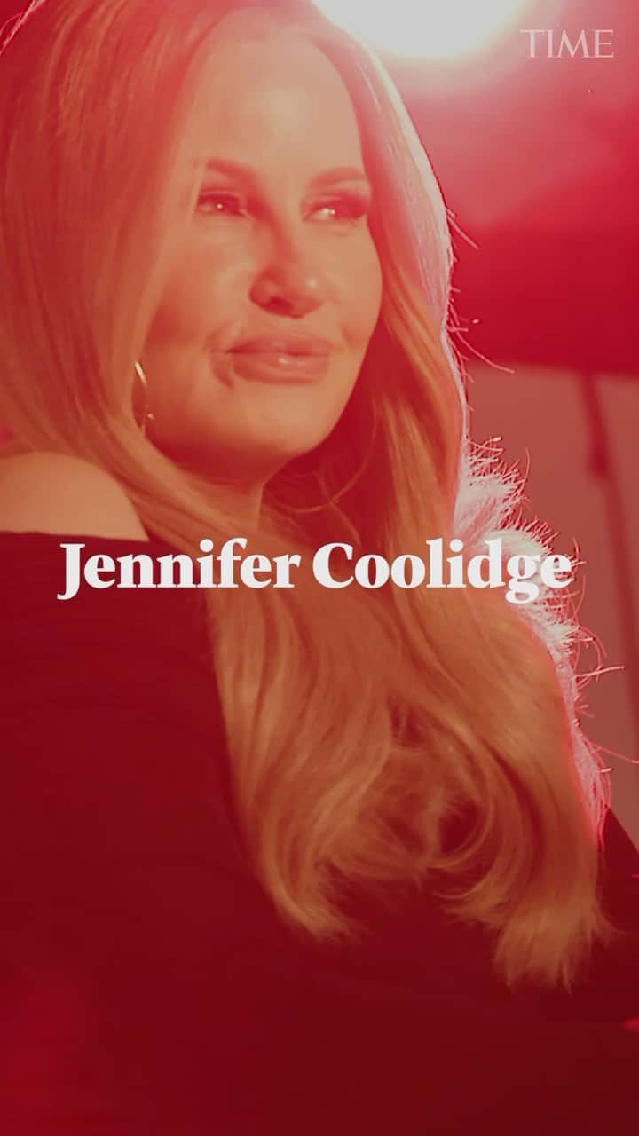 TIME Magazineのインスタグラム：「“That never occurred to me, that you could be a late bloomer as an actor,” @jennifercoolidge muses.  “Somehow ‘White Lotus’ started this thing, and I’m just really surprised that so many people watched the show. Surprises are so much better than unmet expectations.”  The actor is one of TIME’s 100 most influential people of 2023. Read our interview with Coolidge at the link in bio.」