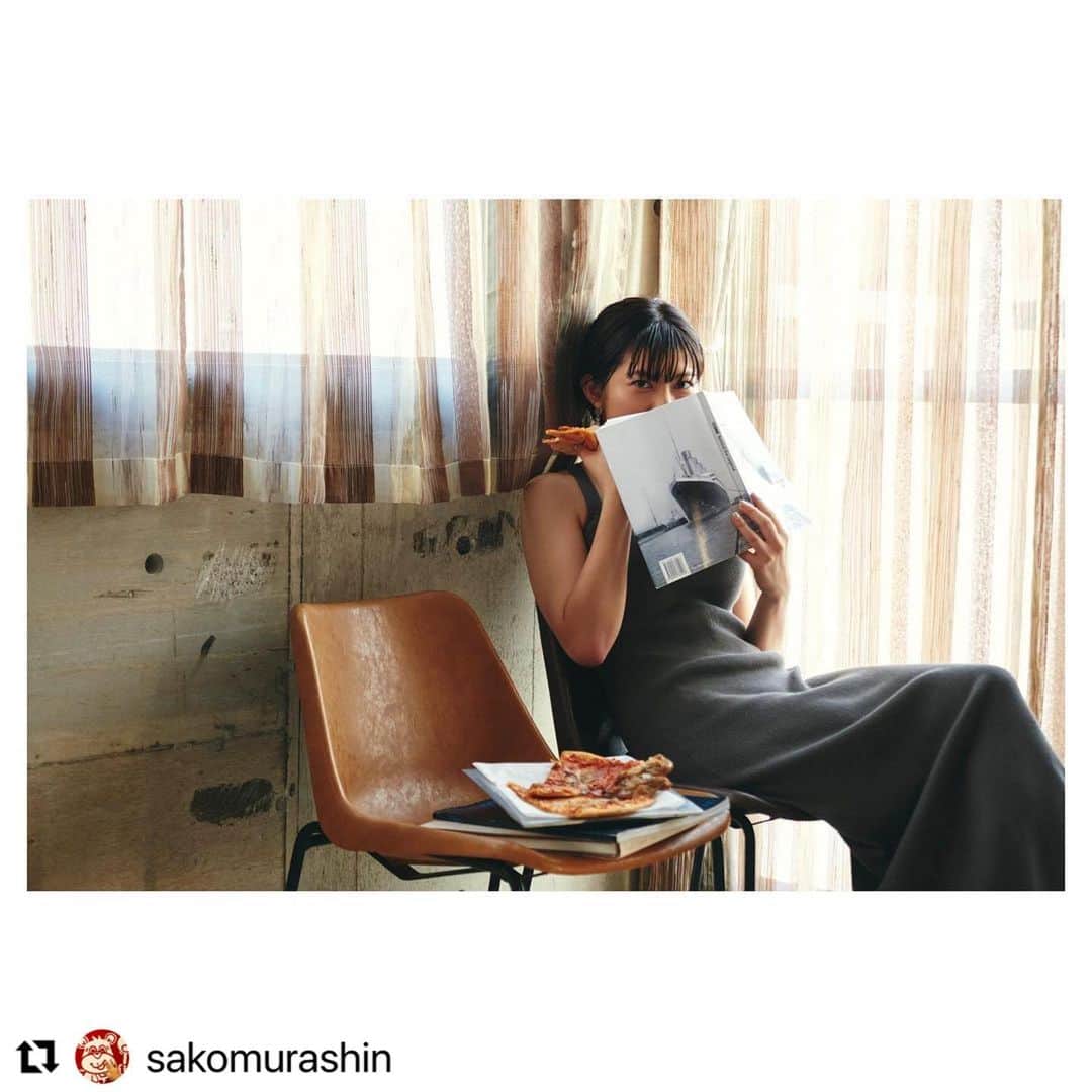 旭桃果のインスタグラム：「#Repost @sakomurashin with @use.repost ・・・ Momoka Asahi @momokasahi   HM Nanami @nnm._.hairmake」