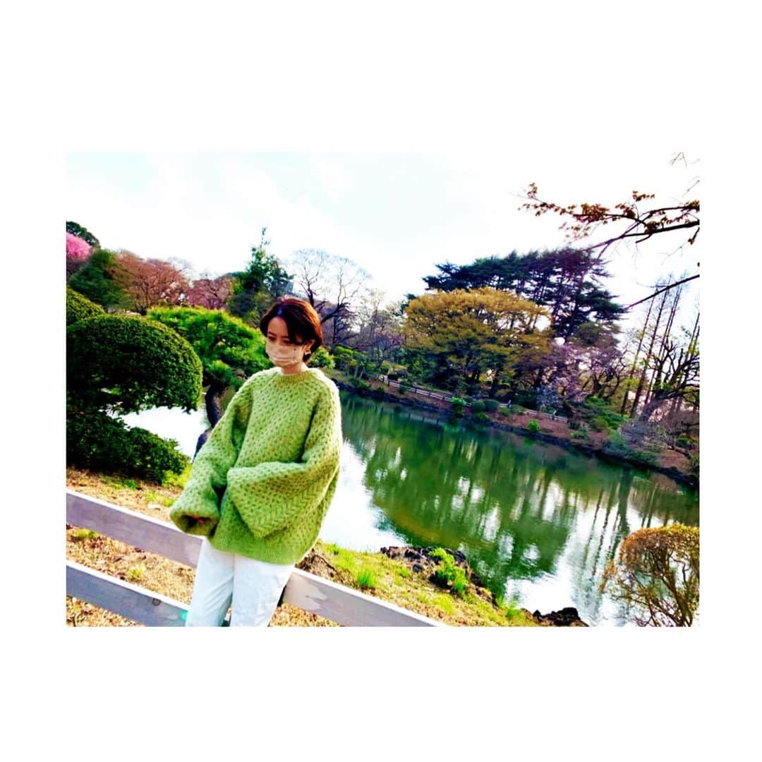 白石糸のインスタグラム：「. この春の思い出たち✋🌸 . パート1🎥 . #桜 #連続投稿失礼します」