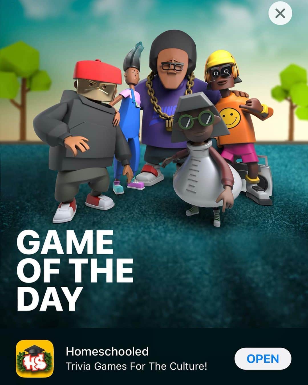 ジェシー・ウィリアムズのインスタグラム：「🙏🏽 Big thanks again to @AppStore for another #GameoftheDay win! Download and play @wehomeschooled now! Fun, fast battles with friends and fam today.」