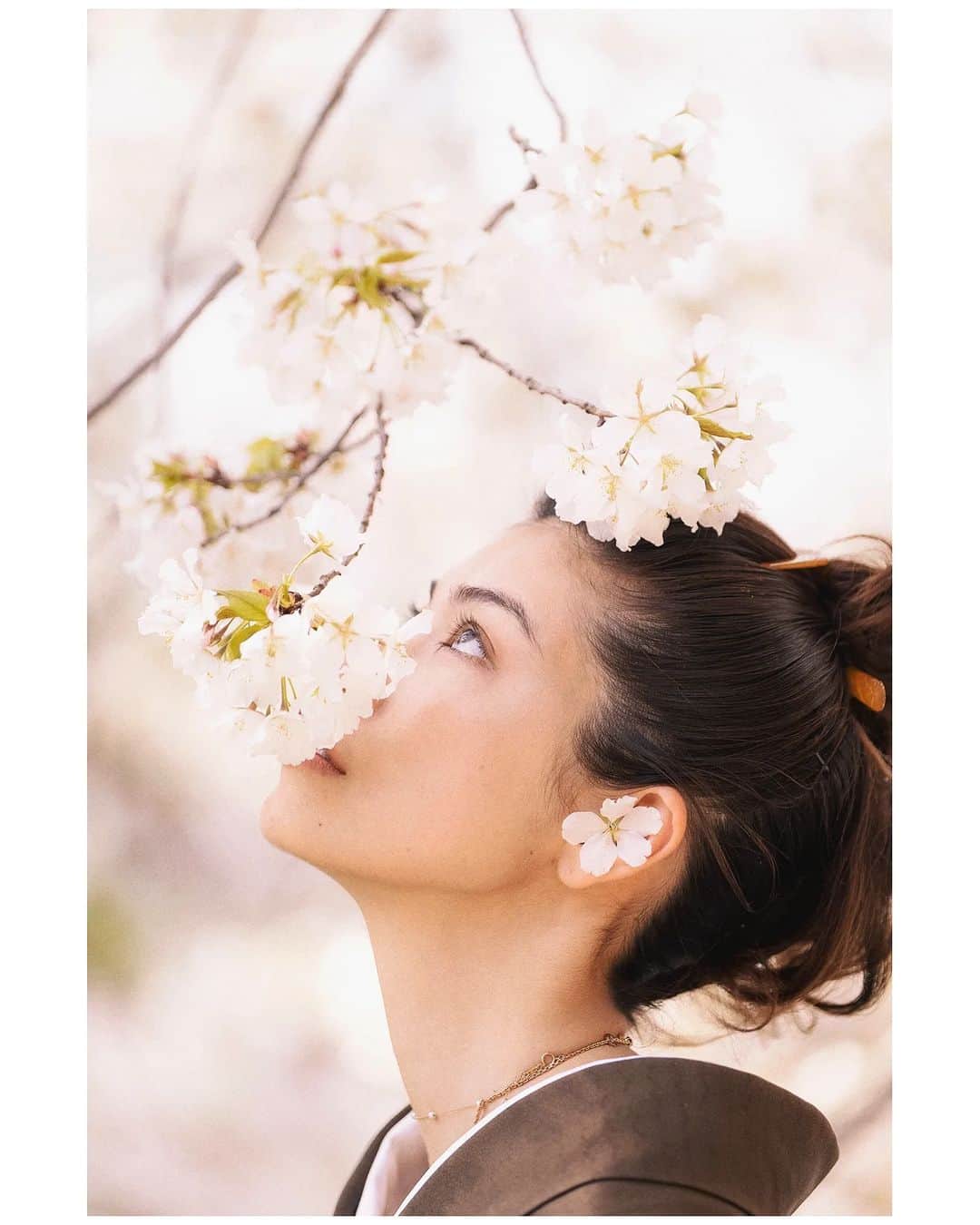 Berlin Tokyoさんのインスタグラム写真 - (Berlin TokyoInstagram)「Stroll through the ancient capital of Kyoto with cherry blossoms in full bloom with @hikari 🌸 . . kimono @megumitakahashi76 Obi @shokurakuasano @asaasaaasaa Location @yoshie.816 @toji_official . . #hellofrom Kyoto #japan」4月13日 22時37分 - tokio_kid