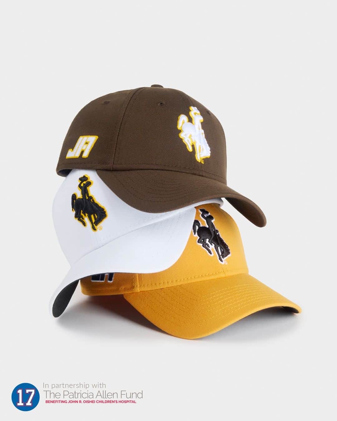 ニューエラ・キャップのインスタグラム：「Inspired by Josh Allen’s Alma Mater, check out the JA17 Wyoming collection from New Era Cap. A percentage of proceeds from this collection will go to the Patricia Allen Fund at Oishei Children’s Hospital. Available now at New Era Cap.  @joshallenqb @ochbuffalo」