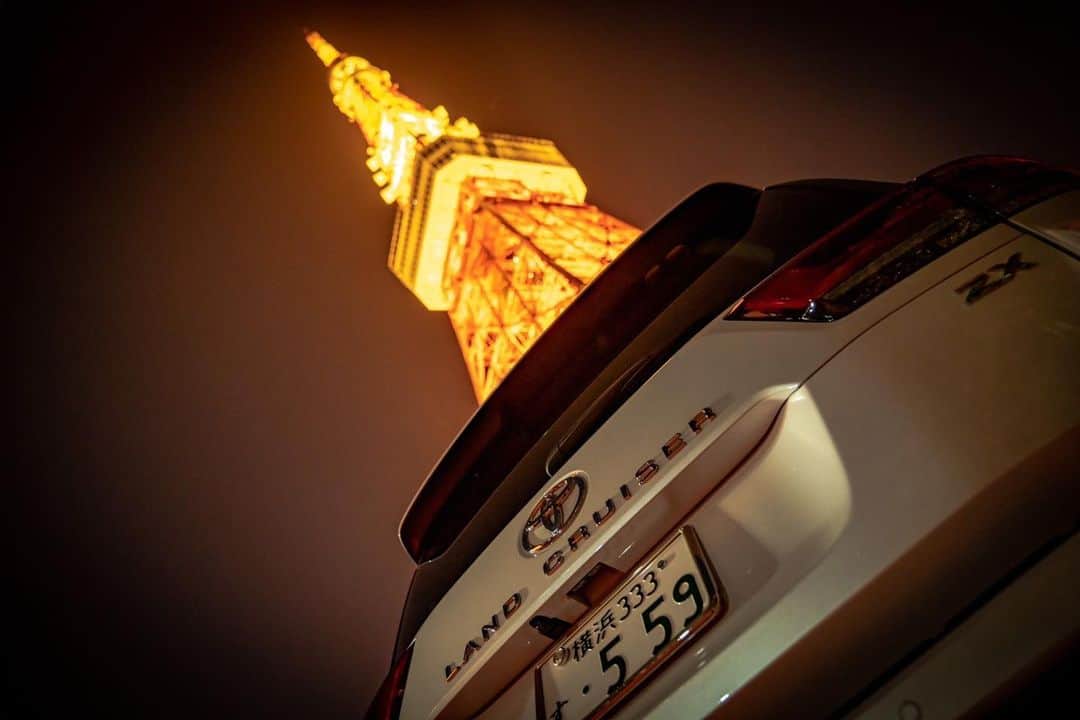 織戸学のインスタグラム：「@red_tokyotower  @b_u_n_g29   素敵な東京タワーと 車たち  #maxorido  #東京タワー」