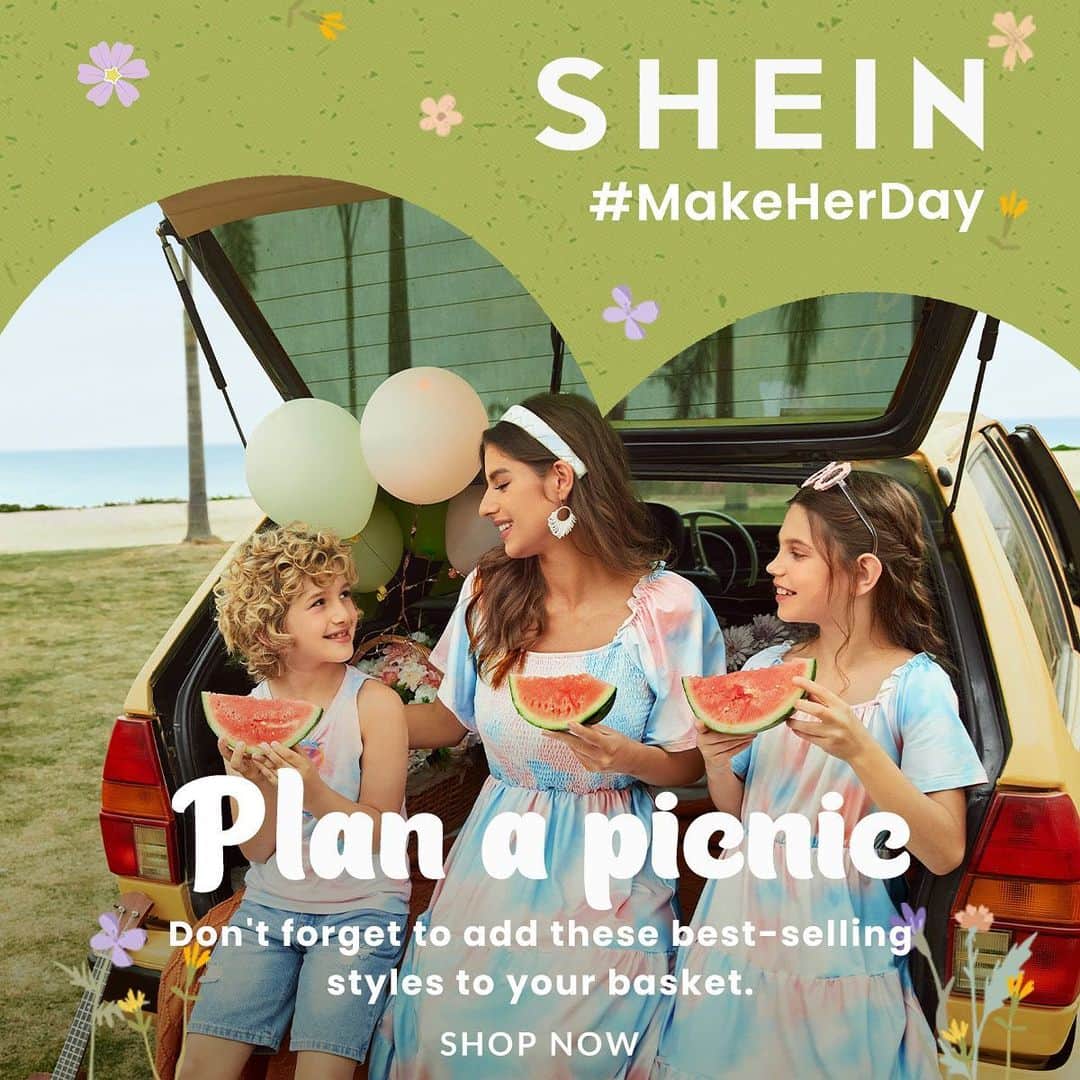 SHEINのインスタグラム：「PICNIC PERFECT  Gather round for good fun, great food & unforgettable style!  FEAST ON THESE>https://shein.shop/vevd0vb  #MakeHerDay」