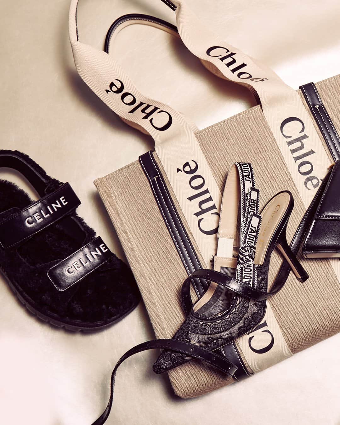 GILTのインスタグラム：「Saw you staring. Tap to shop #Dior, #Chloé and more French luxe.」
