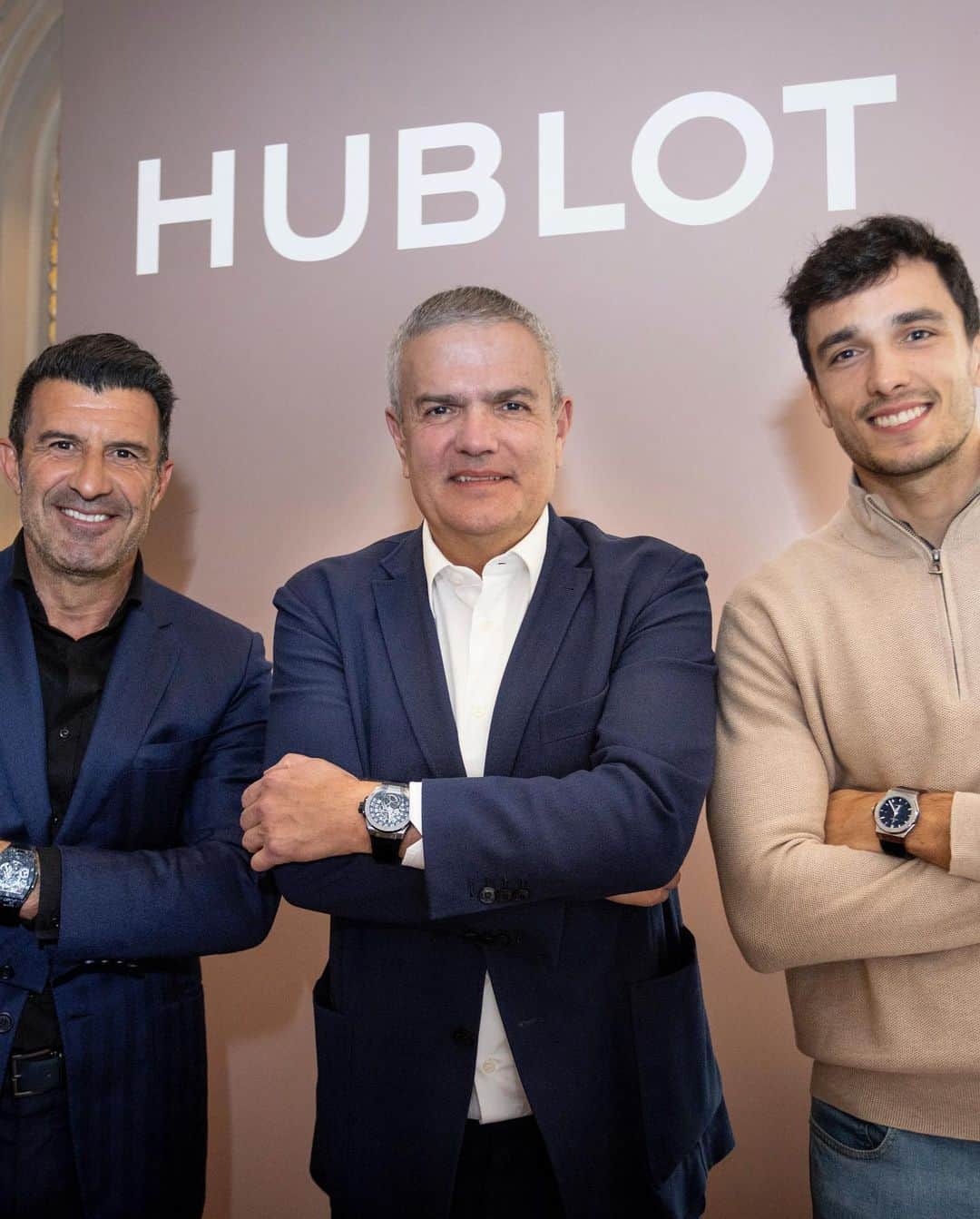 ルイス・フィーゴさんのインスタグラム写真 - (ルイス・フィーゴInstagram)「Nice to see so many friends at the launch of the new @hublot Madrid Limited Edition」4月14日 0時30分 - luis__figo