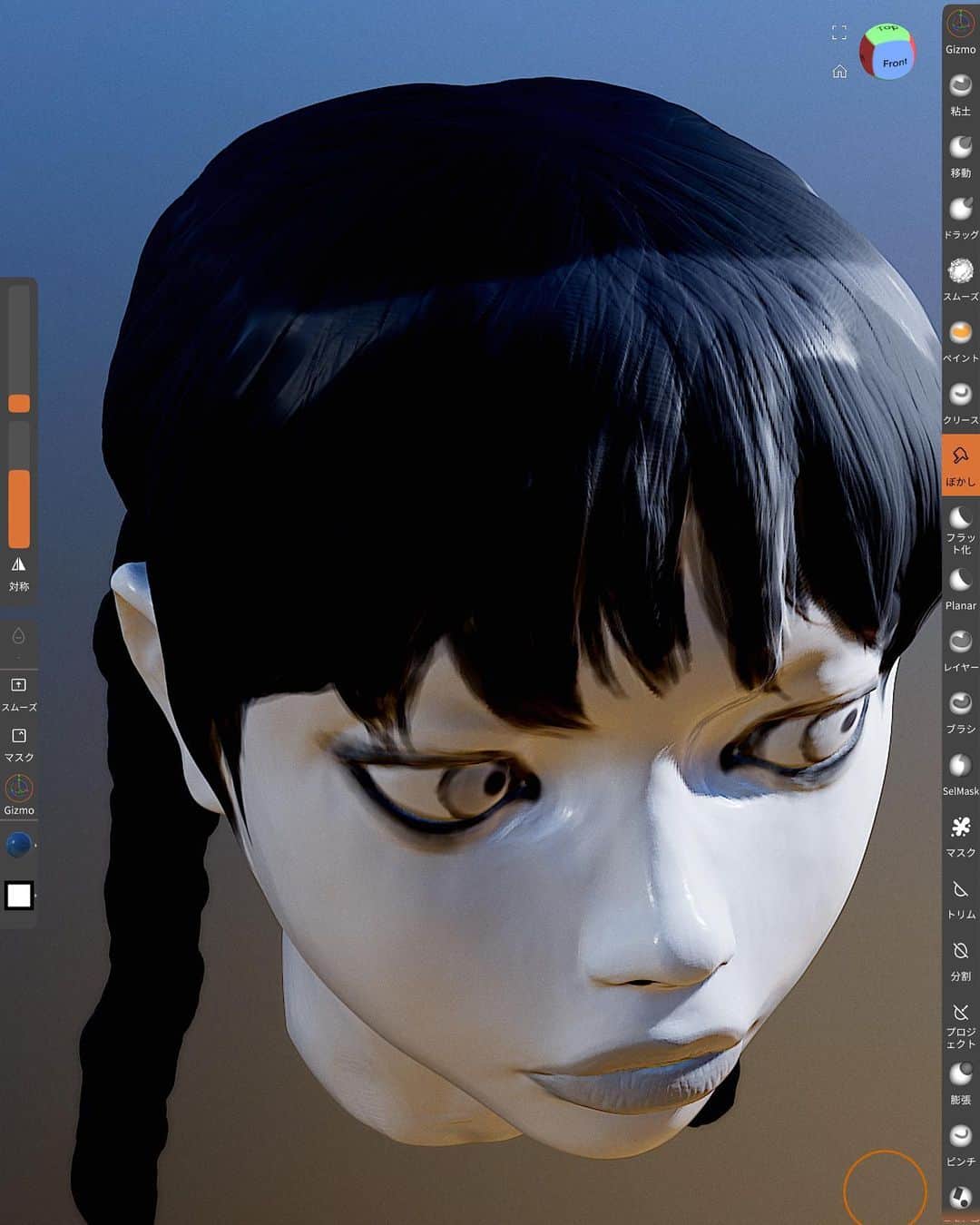 寺田克也のインスタグラム：「#nomad sculpt」