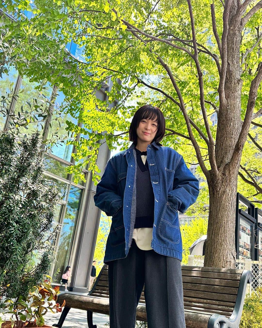 清野菜名のインスタグラム：「おつかれーらいす。  #サチ服 #日ぐら #日曜の夜ぐらいは...」