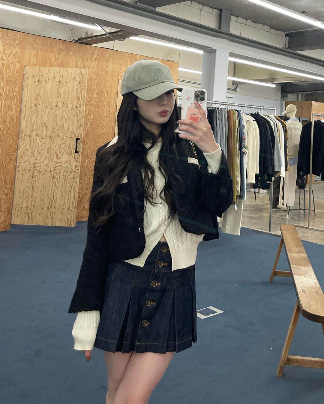 のインスタグラム：「さっっっむい4月맞아?」