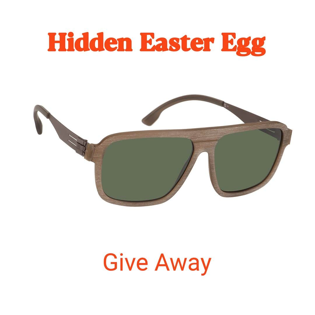 アイシー ベルリンさんのインスタグラム写真 - (アイシー ベルリンInstagram)「Hidden Easter Egg - Find the hidden Easter Egg image on our website. Today, each of you has the chance to win our sunglasses model Egon in Walnut from our Classic Collection.  Conditions of participation:  Find the hidden Easter Egg image of the Egon sunglasses on ic! berlin's website (www.ic-berlin.com)  Download the image and share it on Instagram (as a post, story or reel)  Tag @‌icberlinofficial in the post  Tell us where you found the image via Direct Message DM  Good luck!  The giveaway is open for participation until Tuesday, 10.04.2023 at 6pm. The winner will be announced via DM.  #icberlin #icberlinofficial #eyewear #sunglasses #glassesfashion #easter #easteregg #giveaway  Conditions of participation:  Link in Bio」4月9日 20時42分 - icberlinofficial