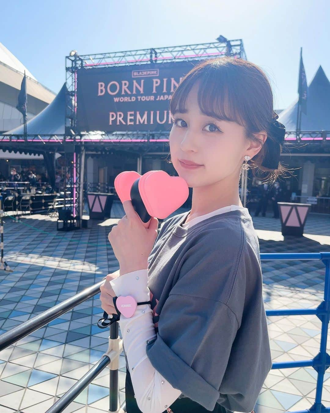 牧野真鈴さんのインスタグラム写真 - (牧野真鈴Instagram)「#blackpink 🖤🩷 #bornpink #bornpinkworldtour  #inyourarea #東京ドーム」4月9日 21時29分 - makino_marin