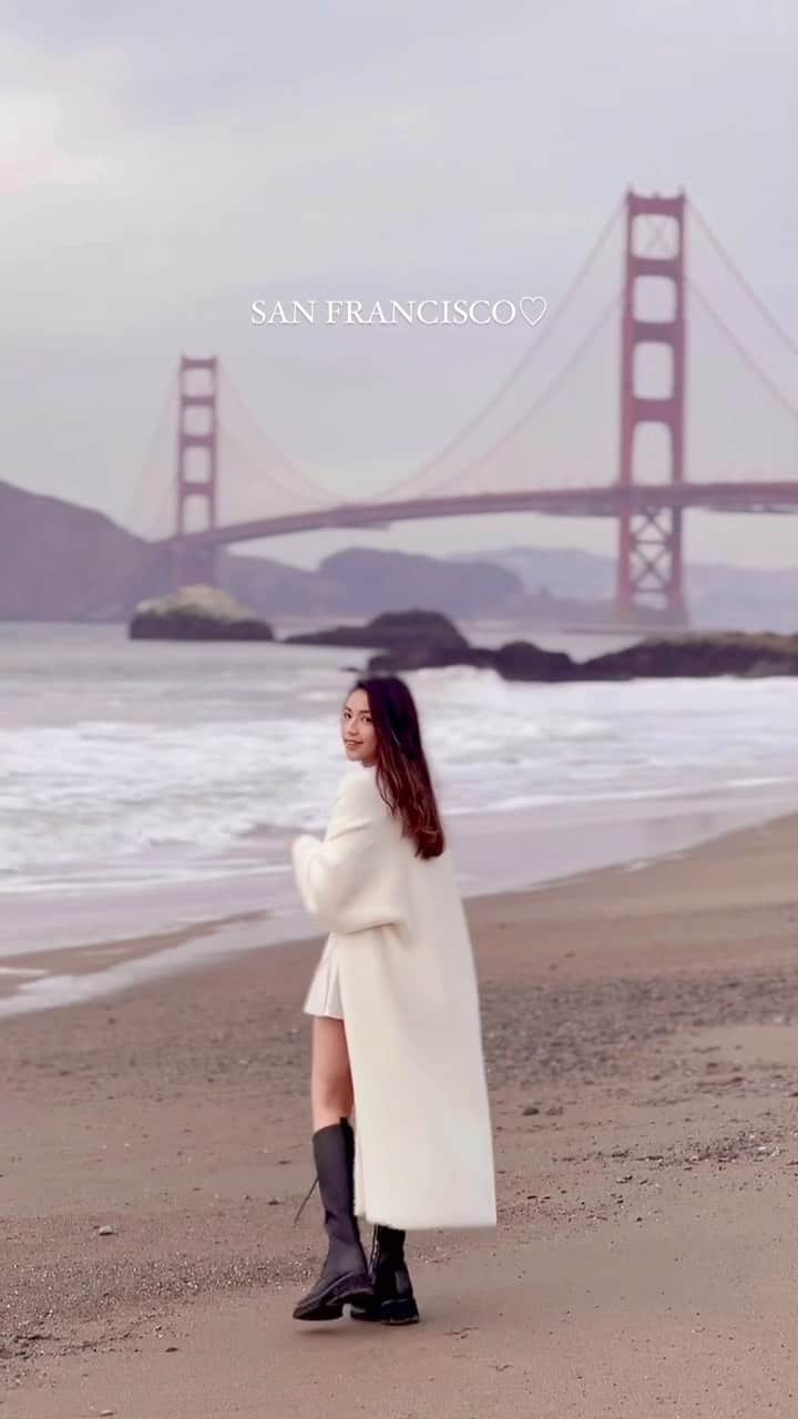 のインスタグラム：「Still beautiful on a gloomy day🤍 #sanfrancisco #moannaxSanFrancisco」