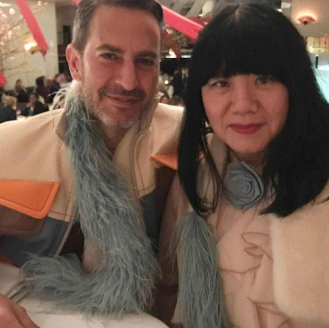 アナスイのインスタグラム：「Happy Birthday to my dear friend Marc @themarcjacobs!!! xxx Anna」