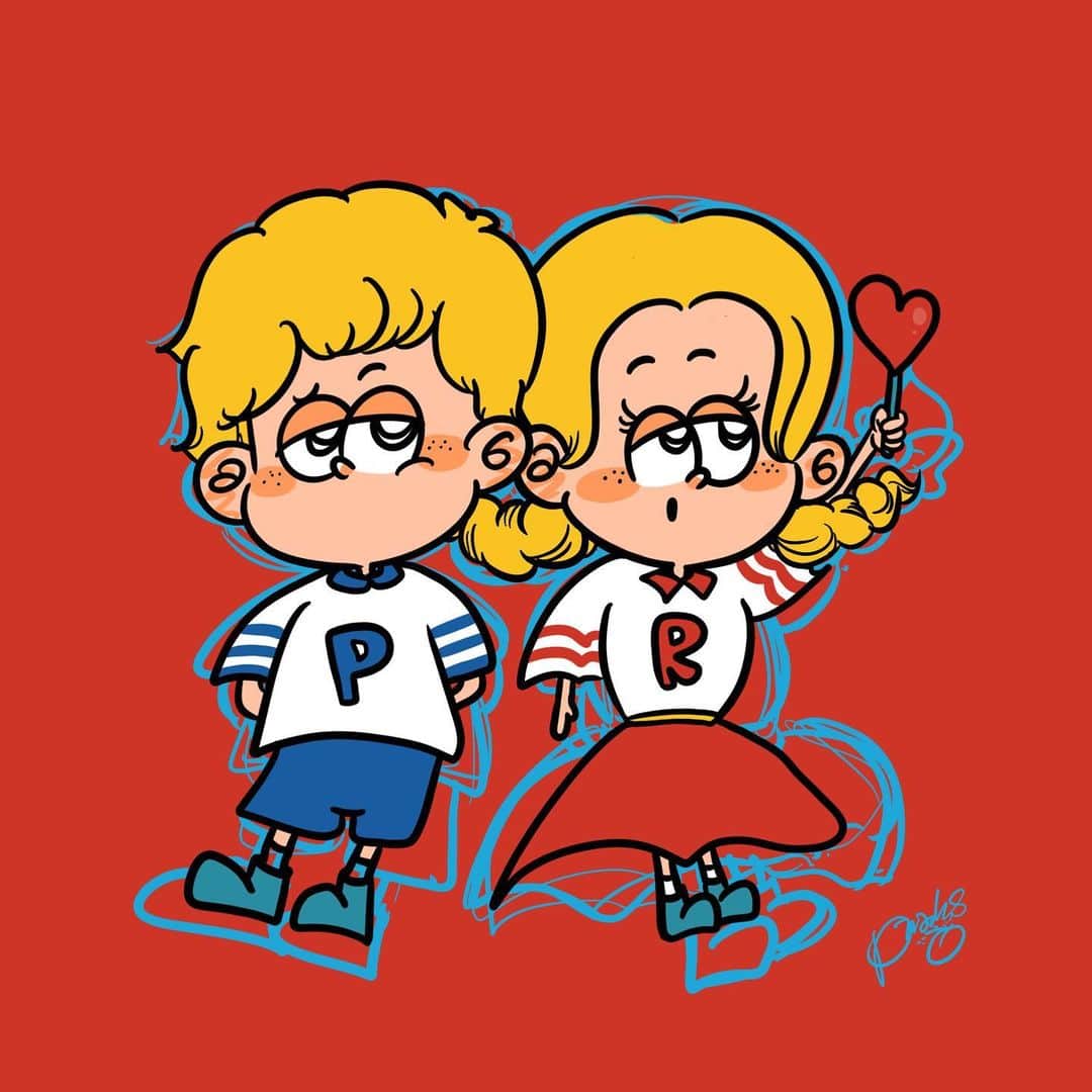 Pirakoのインスタグラム：「やほ🍎💛💙  her.himさんでの個展残り1週間となりました早いね… 来週似顔絵屋さんやからワクワクダ オンラインの方も沢山描き描きしておりますおたのしみに♡  ________________________  PIRAKO's POPUP STORE @t her.him 💇🏼‍♀️  📆4/4(tue)-4/16(sun) ⏰11:00-21:00 🈁 美容室 her.him」