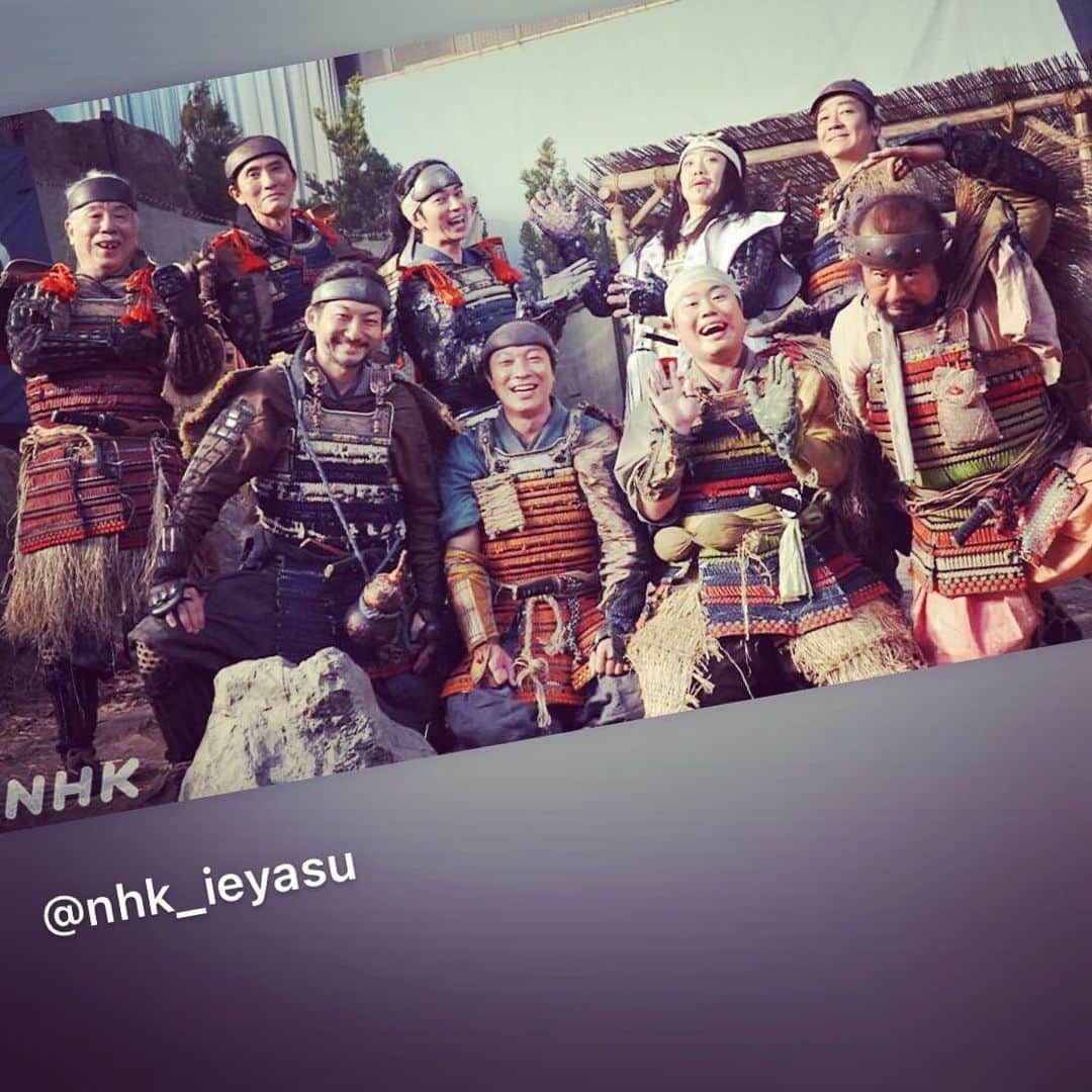 波岡一喜のインスタグラム：「みなさん大好き 良い笑顔  #どうする家康 #愛おしい方々です」