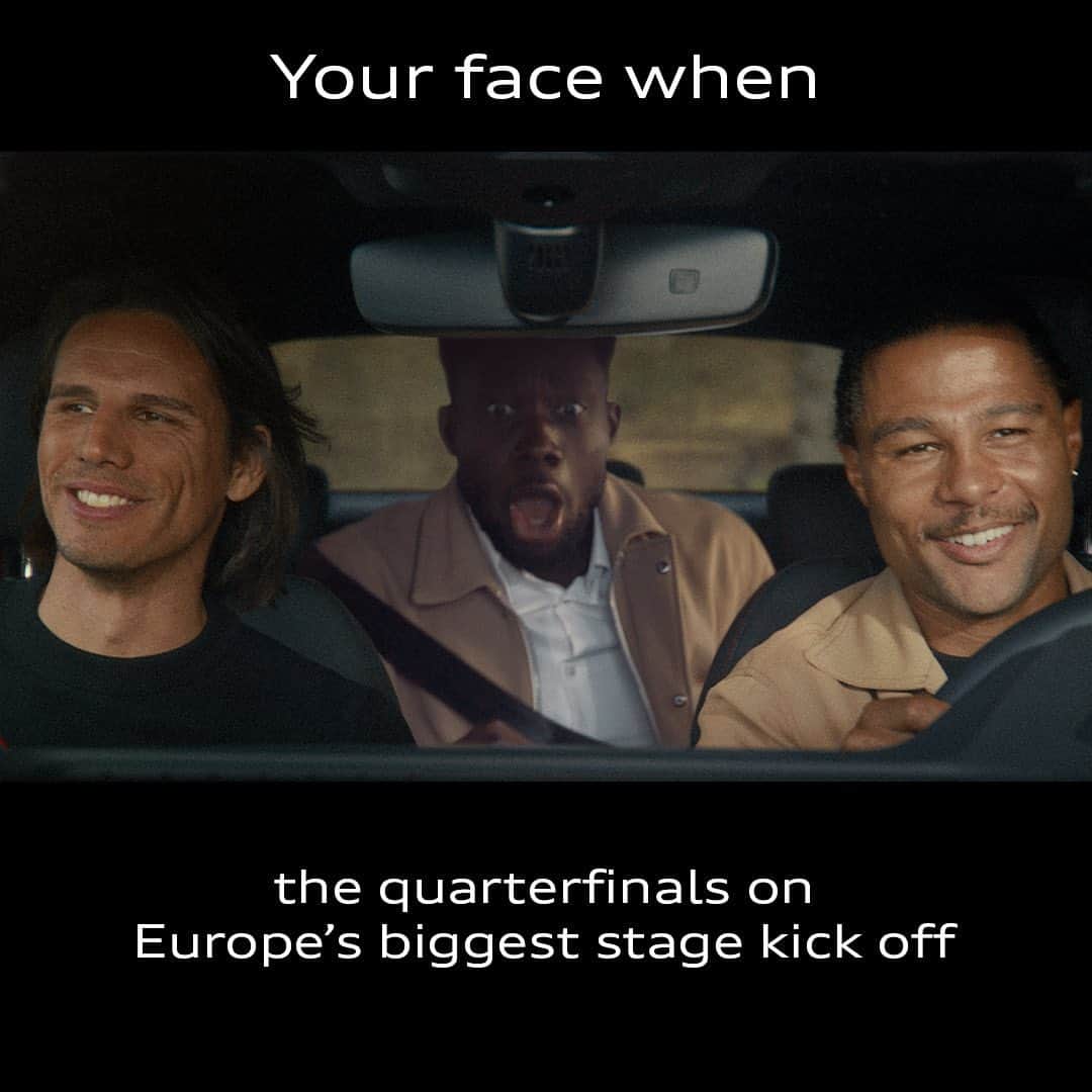 バイエルン・ミュンヘンさんのインスタグラム写真 - (バイエルン・ミュンヘンInstagram)「Serge, Alphonso and Yann took the Audi Q8 Sportback e-tron* for a ride.  #Audi #AudixFCB #FutureIsAnAttitude #Q8etron #FCBayern   *𝘈𝘶𝘥𝘪 𝘘8 𝘚𝘱𝘰𝘳𝘵𝘣𝘢𝘤𝘬 𝘦-𝘵𝘳𝘰𝘯: 𝘗𝘰𝘸𝘦𝘳 𝘤𝘰𝘯𝘴𝘶𝘮𝘱𝘵𝘪𝘰𝘯 𝘤𝘰𝘮𝘣𝘪𝘯𝘦𝘥 𝘪𝘯 𝘬𝘞𝘩/100 𝘬𝘮: 24.1–19.5, 𝘊𝘖₂ 𝘦𝘮𝘪𝘴𝘴𝘪𝘰𝘯𝘴 𝘤𝘰𝘮𝘣𝘪𝘯𝘦𝘥 𝘪𝘯 𝘨/𝘬𝘮: 0; 𝘐𝘯𝘧𝘰𝘳𝘮𝘢𝘵𝘪𝘰𝘯 𝘰𝘯 𝘧𝘶𝘦𝘭/𝘱𝘰𝘸𝘦𝘳 𝘤𝘰𝘯𝘴𝘶𝘮𝘱𝘵𝘪𝘰𝘯 𝘢𝘯𝘥 𝘊𝘖₂ 𝘦𝘮𝘪𝘴𝘴𝘪𝘰𝘯𝘴 𝘸𝘪𝘵𝘩 𝘳𝘢𝘯𝘨𝘦𝘴 𝘥𝘦𝘱𝘦𝘯𝘥𝘪𝘯𝘨 𝘰𝘯 𝘵𝘩𝘦 𝘴𝘦𝘭𝘦𝘤𝘵𝘦𝘥 𝘦𝘲𝘶𝘪𝘱𝘮𝘦𝘯𝘵 𝘰𝘧 𝘵𝘩𝘦 𝘷𝘦𝘩𝘪𝘤𝘭𝘦. 𝘖𝘯𝘭𝘺 𝘤𝘰𝘯𝘴𝘶𝘮𝘱𝘵𝘪𝘰𝘯 𝘢𝘯𝘥 𝘦𝘮𝘪𝘴𝘴𝘪𝘰𝘯 𝘷𝘢𝘭𝘶𝘦𝘴 𝘢𝘤𝘤𝘰𝘳𝘥𝘪𝘯𝘨 𝘵𝘰 𝘞𝘓𝘛𝘗 𝘢𝘯𝘥 𝘯𝘰𝘵 𝘢𝘤𝘤𝘰𝘳𝘥𝘪𝘯𝘨 𝘵𝘰 𝘕𝘌𝘋𝘊 𝘢𝘳𝘦 𝘢𝘷𝘢𝘪𝘭𝘢𝘣𝘭𝘦 𝘧𝘰𝘳 𝘵𝘩𝘦 𝘷𝘦𝘩𝘪𝘤𝘭𝘦. 𝘍𝘶𝘳𝘵𝘩𝘦𝘳 𝘪𝘯𝘧𝘰𝘳𝘮𝘢𝘵𝘪𝘰𝘯: 𝘸𝘸𝘸.𝘢𝘶𝘥𝘪.𝘤𝘰𝘮/𝘥𝘢𝘵」4月9日 23時57分 - fcbayern