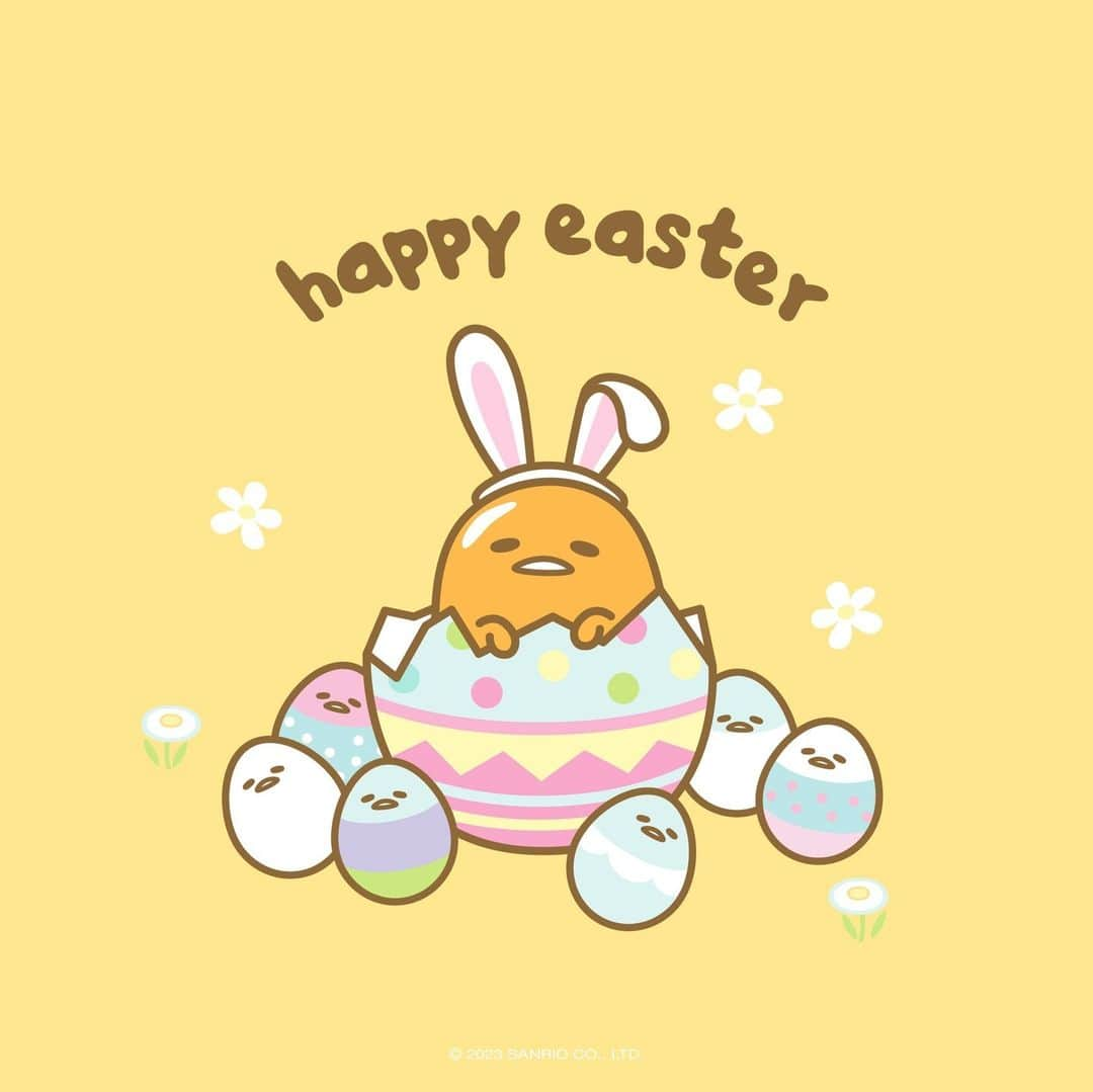 ぐでたまさんのインスタグラム写真 - (ぐでたまInstagram)「have an egg-cellent #easter 🥚」4月10日 1時01分 - gudetama