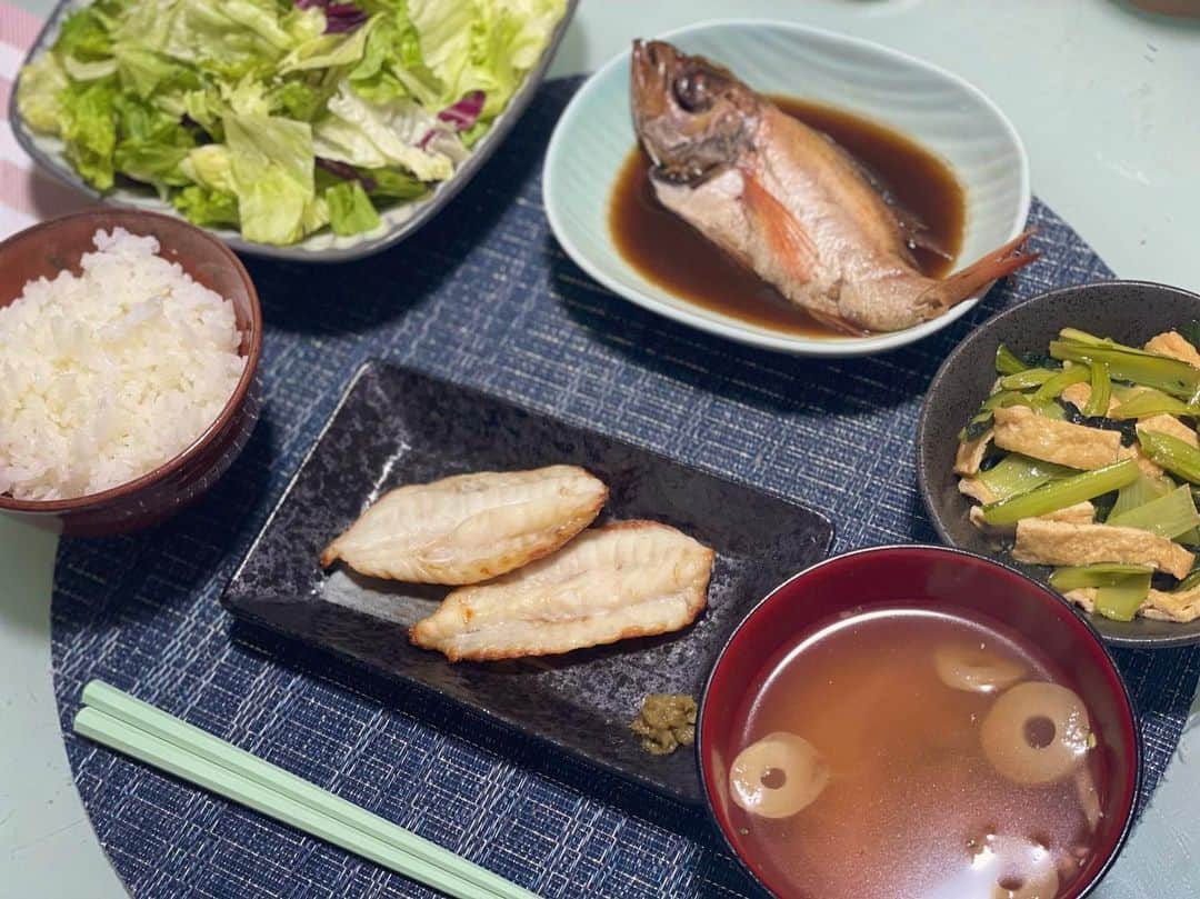 のインスタグラム：「🐟  真夜中の飯テロ #のどぐろ #ふぐ #山陰みやげ」