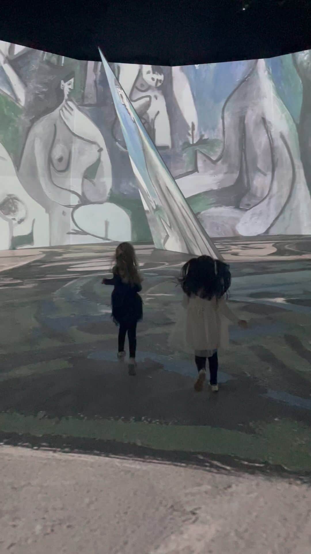 太田エイミーのインスタグラム：「Incredible Picasso experience @imaginepicassobrasil」
